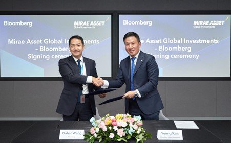 Mirae Asset Global Investments e Bloomberg estabelecem colaboração estratégica global