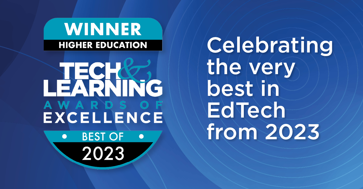 Bloomberg for Education ganha prêmio Tech e Learning 2023 por excelência em ensino superior